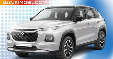 Suzuki Grand Vitara Hybrid tampak depan modern