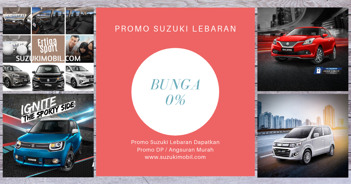 Promo Lebaran Suzuki Mobil