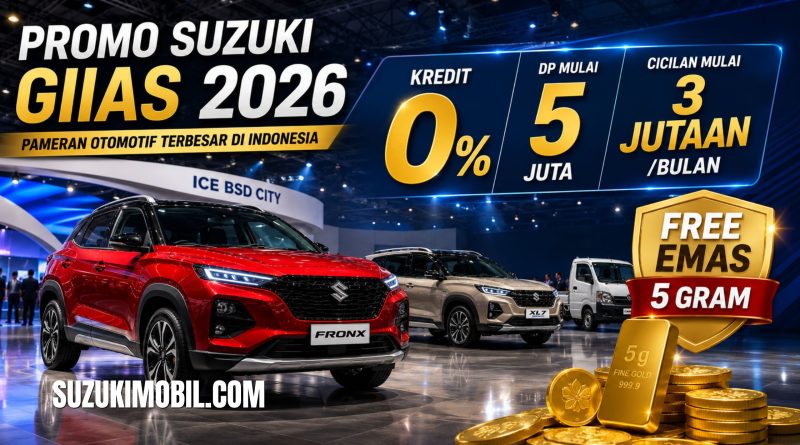 Promo Suzuki GIIAS - Free Emas 5 Gram